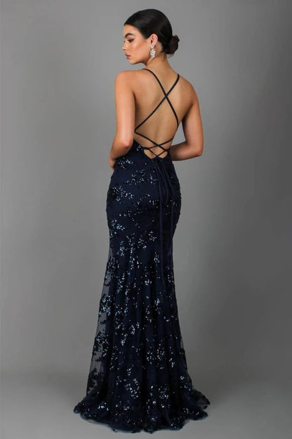 Prom Dress Sequin Long Sequin Dress Evening Gown Formal Gown - Image 2
