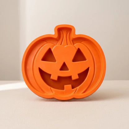 Pumpkin Mold Reusable Casting Mold For Concrete Stepping Stones Halloween Garden Decor With Flexible Construction For Easy Removal - Image 1