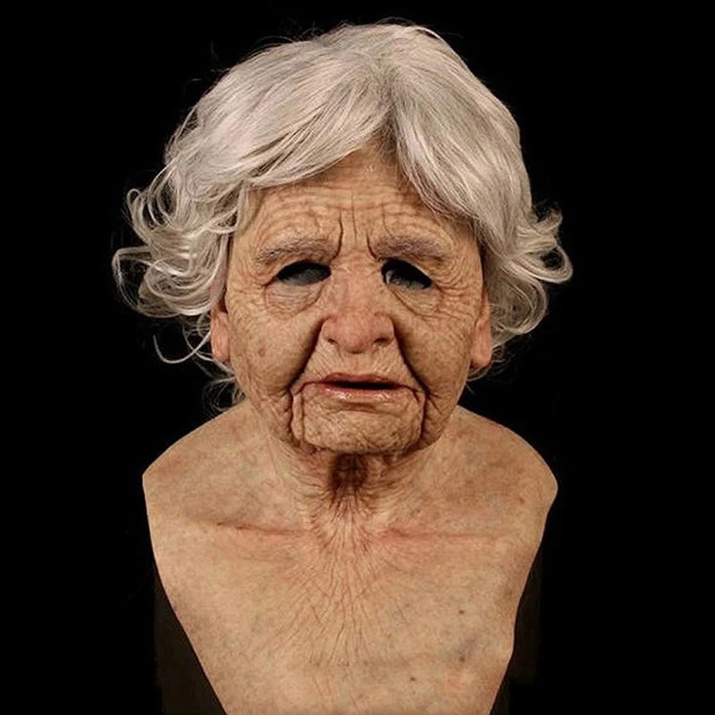 Realistic Latex Full Face Halloween Costume Mask - Image 11