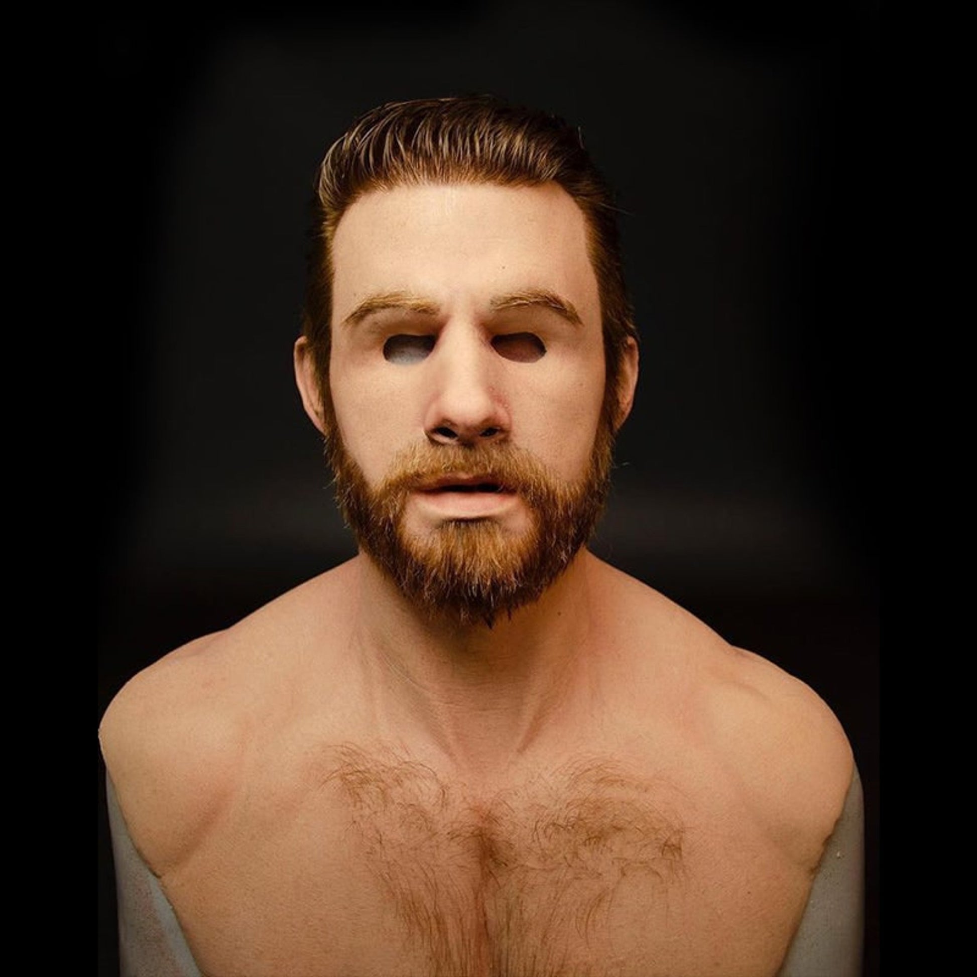 Realistic Latex Full Face Halloween Costume Mask - Image 13
