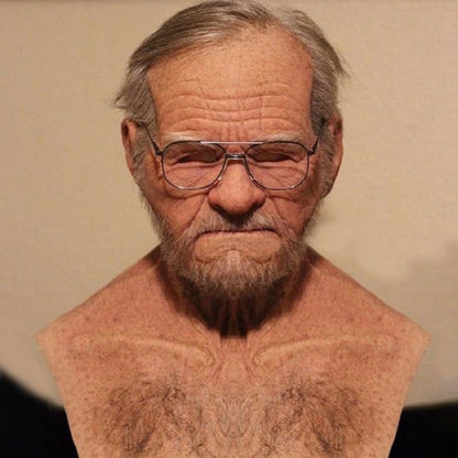Realistic Latex Full Face Halloween Costume Mask - Image 2