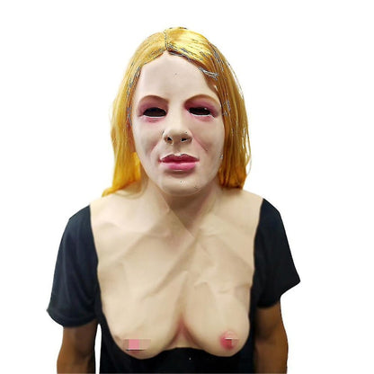 Realistic Latex Full Face Halloween Costume Mask - Image 30