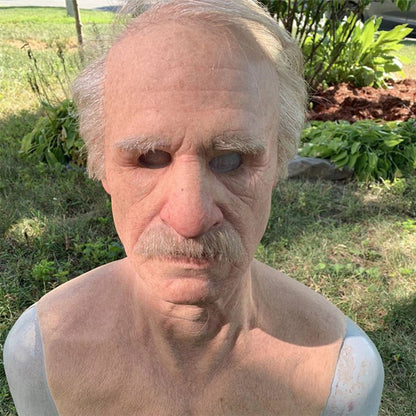Realistic Latex Full Face Halloween Costume Mask - Image 5