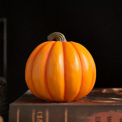 Realistic Skull Jack O'Lantern Lighted Halloween Pumpkin Decoration With Durable Plastic Construction For Versatile Garden Decor - Image 4