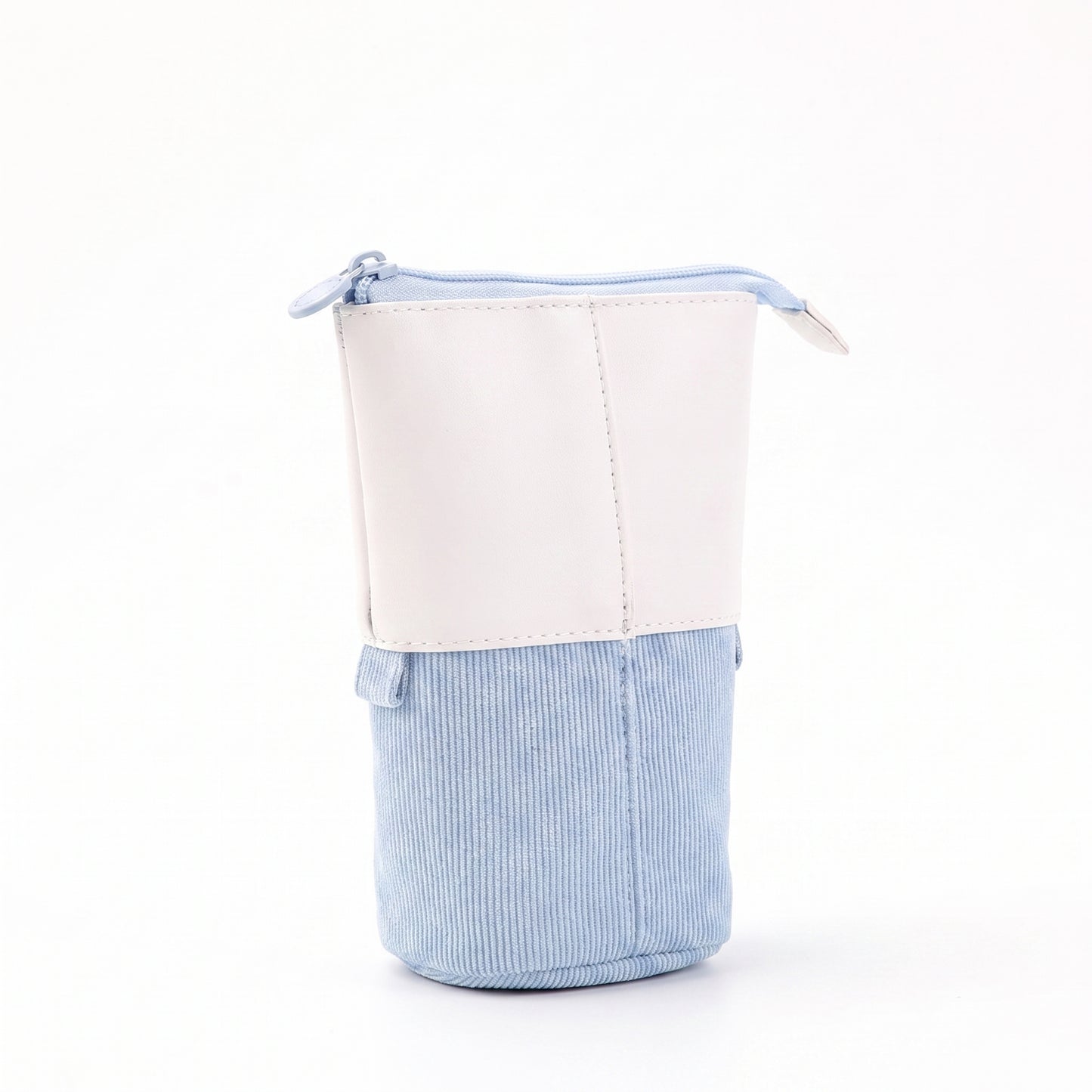 Pencil Case Standing Corduroy Pen Holder Retractable Pop - angle