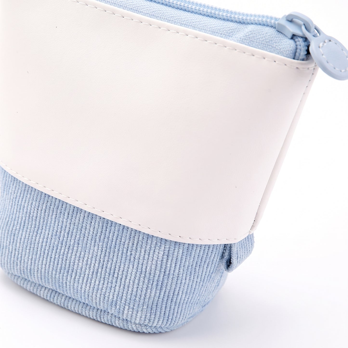 Pencil Case Standing Corduroy Pen Holder Retractable Pop - detail