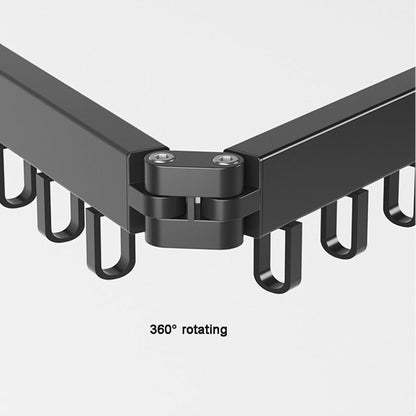 Retractable Wall Drying Rack With Foldable Design For Indoor And Outdoor Use - Image 14