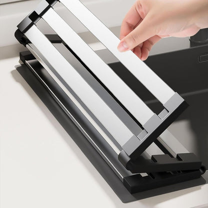 Rollable Drying Rack Dish Drainer Stainless Steel Roll-Up Mat Over Sink Countertop - Image 4