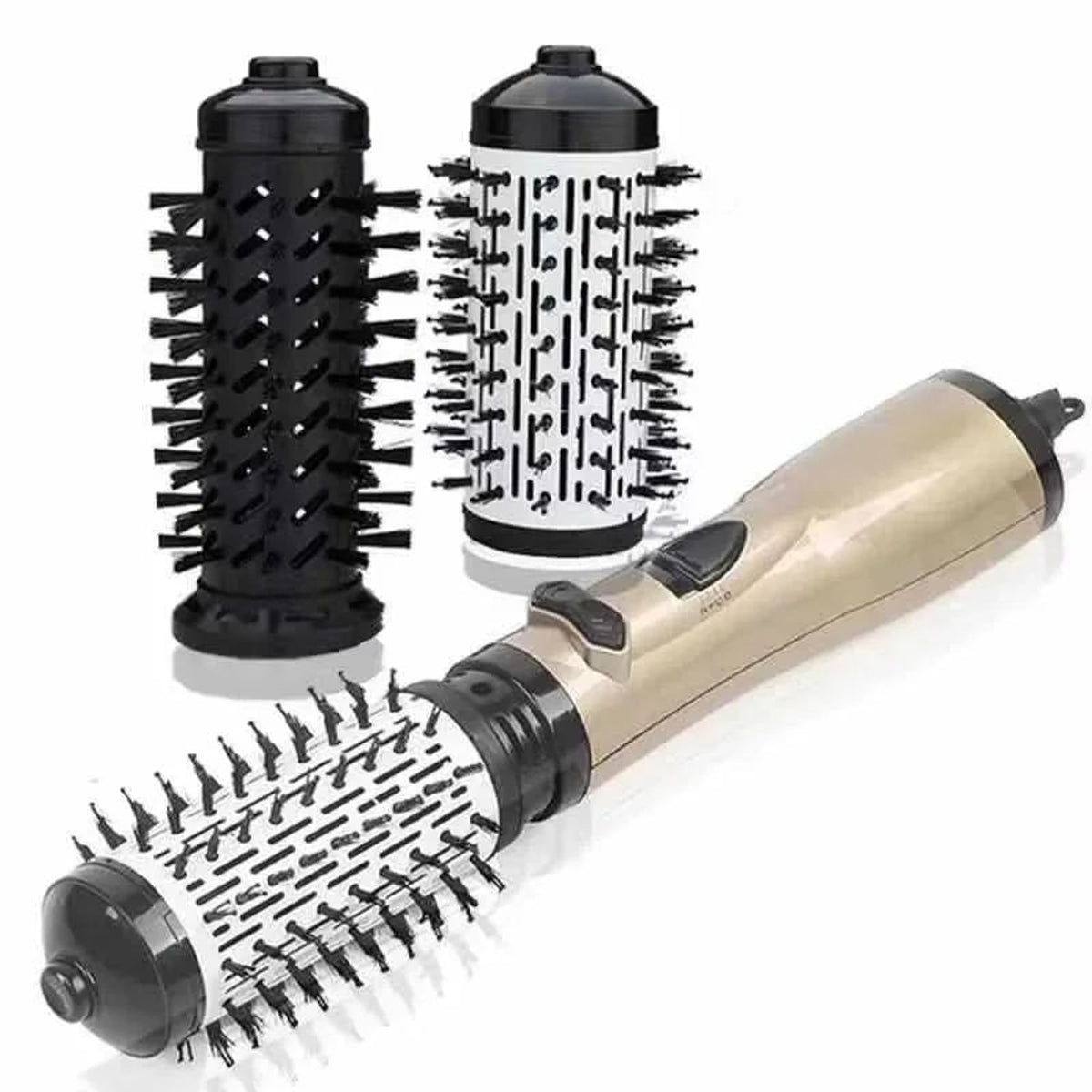 Rotating Brush Hair Dryer 2-In-1 Volumizing Brush System With 360° Rotation And Adjustable Directions For Dry & Style In One Step - Image 3