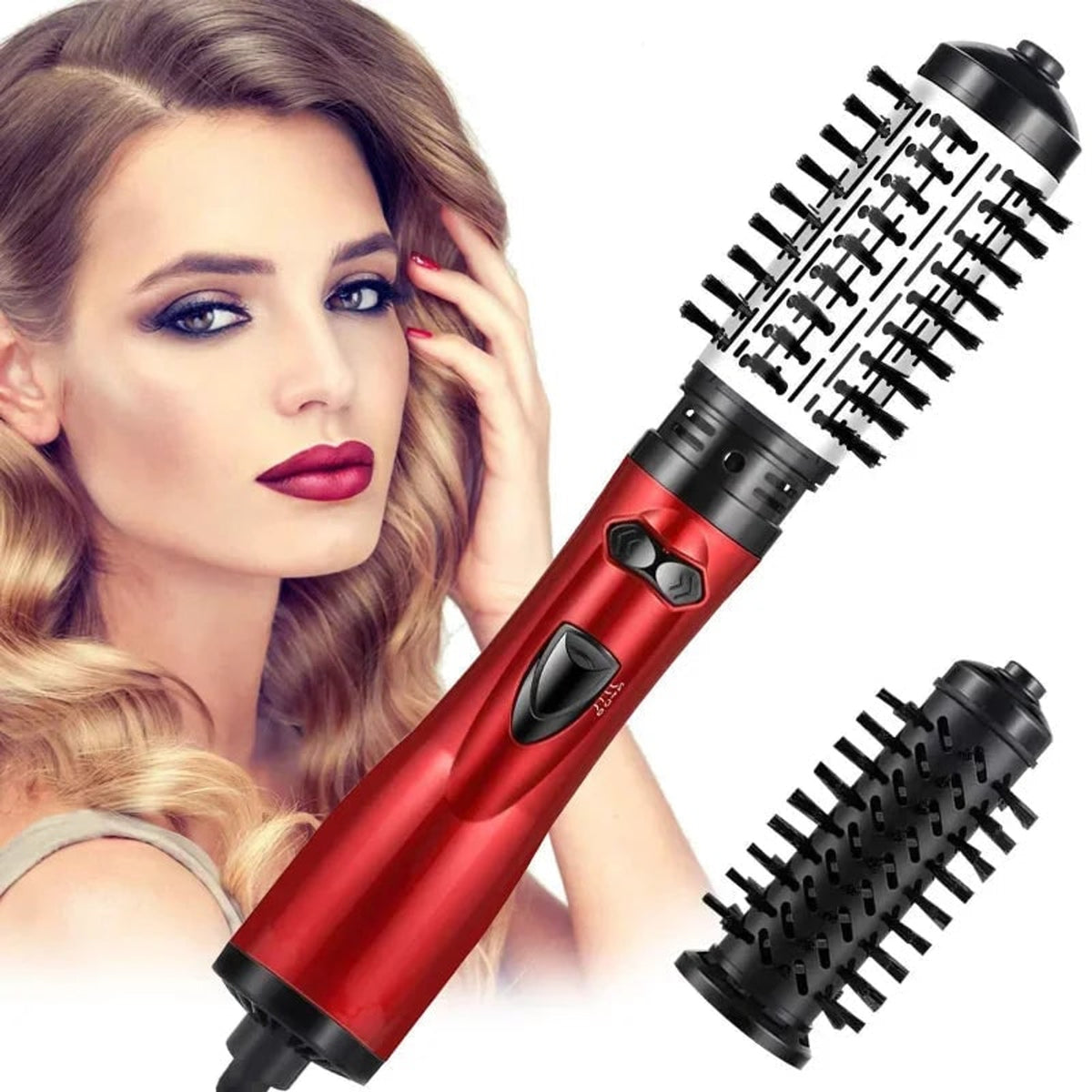 Rotating Brush Hair Dryer 2-In-1 Volumizing Brush System With 360° Rotation And Adjustable Directions For Dry & Style In One Step - Image 9