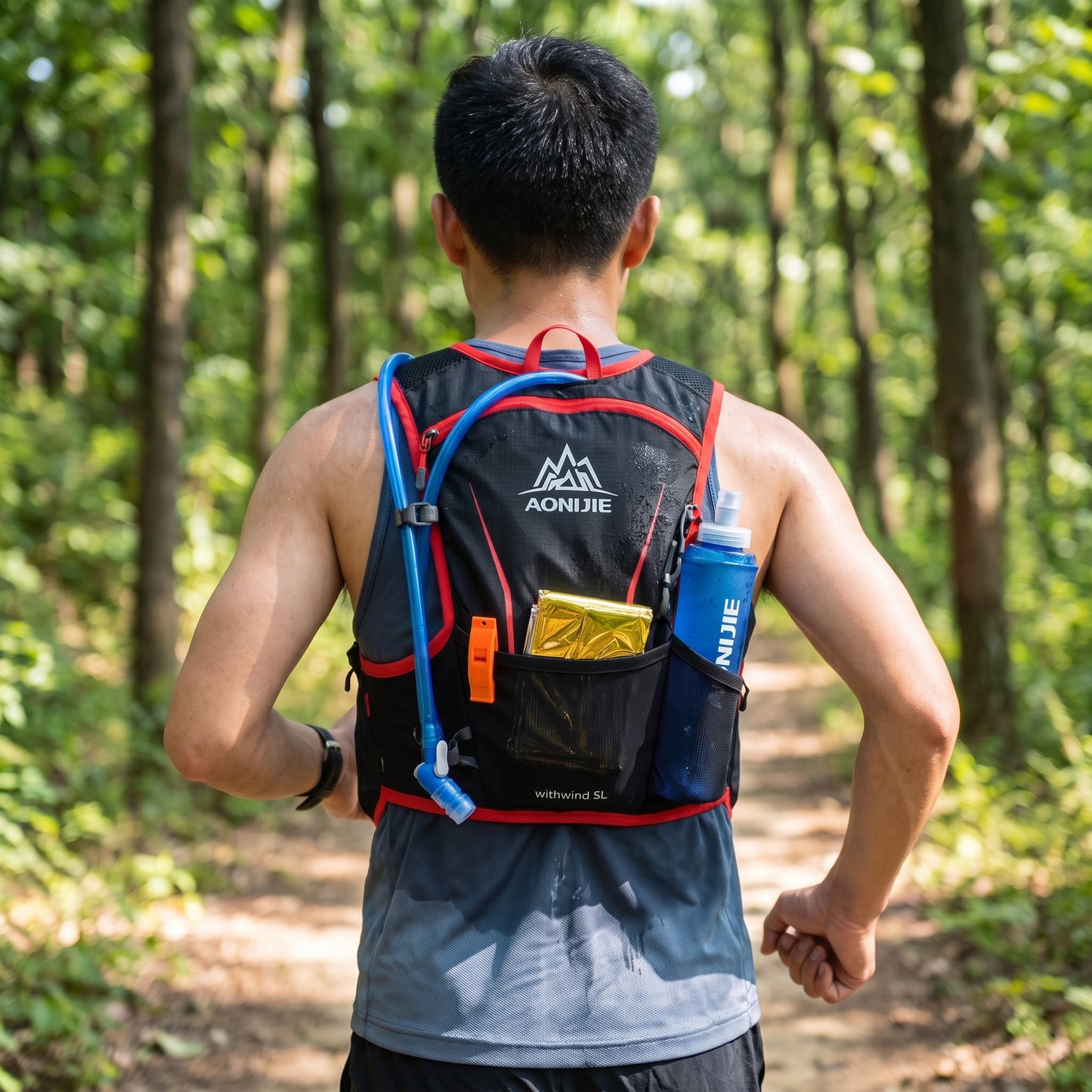 Trail Running Hydration Vest Pack Lightweight - Image 1