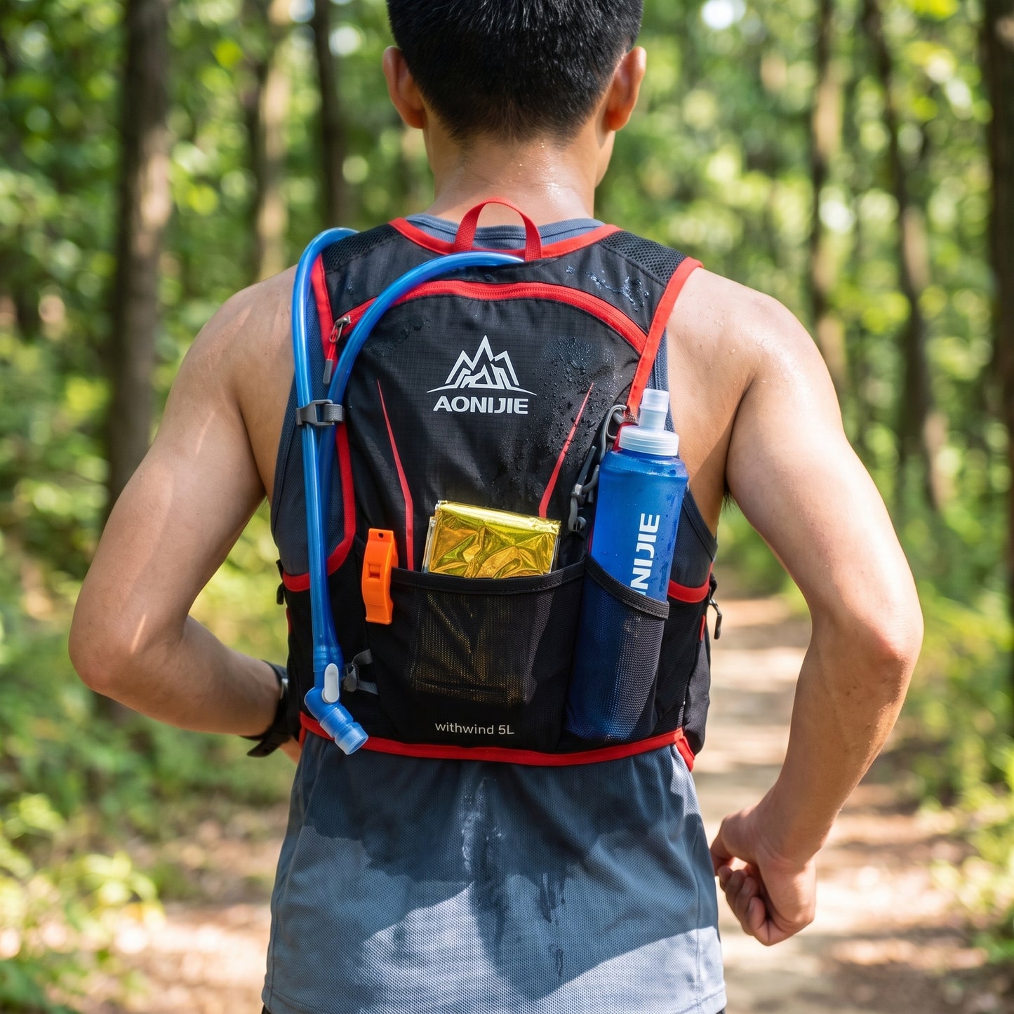 Trail Running Hydration Vest Pack Lightweight - Image 15