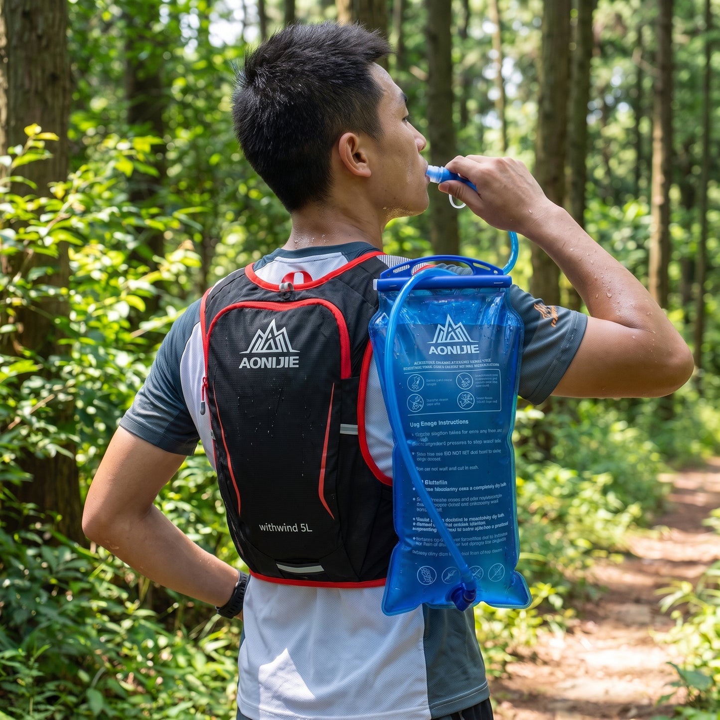 Trail Running Hydration Vest Pack Lightweight - Image 5