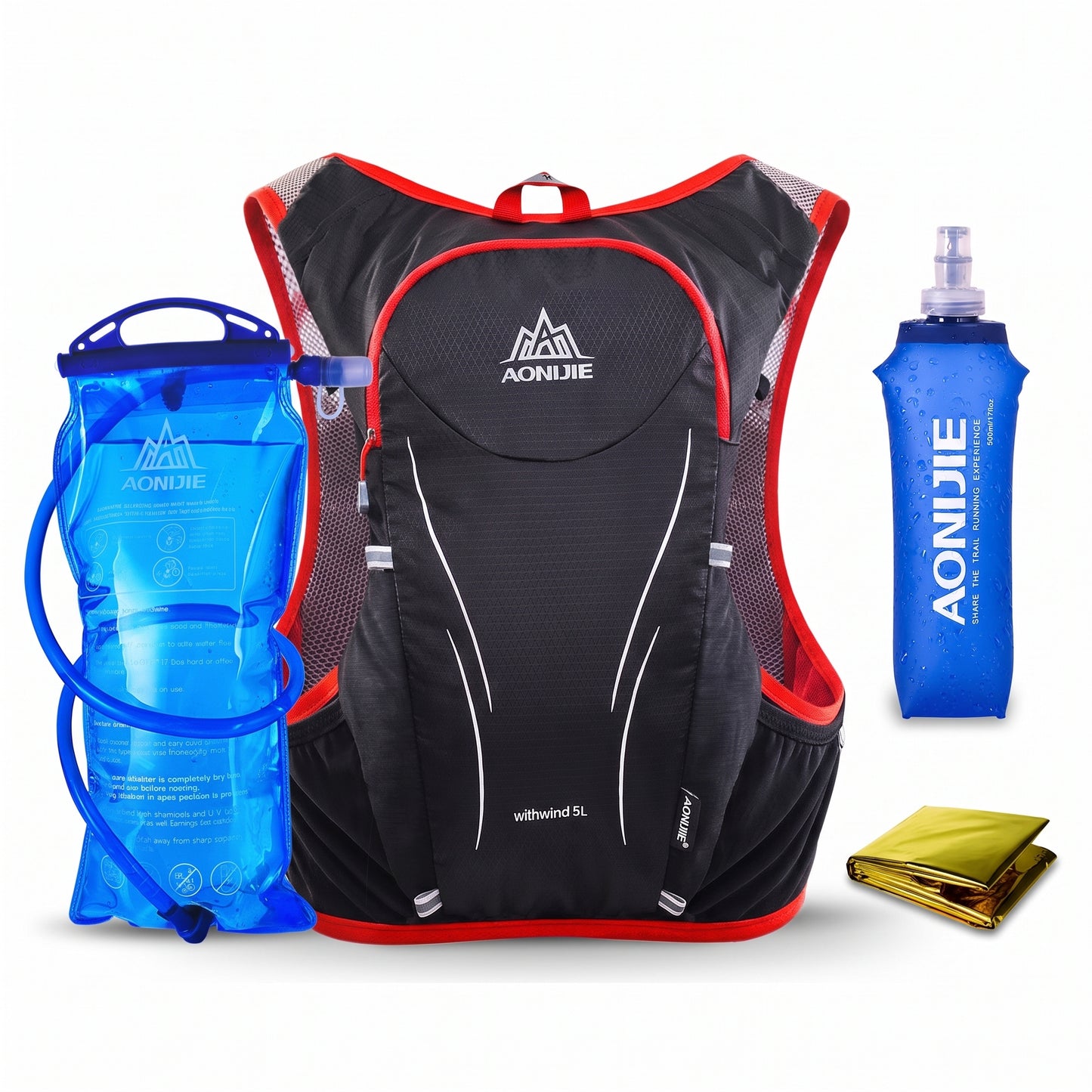Trail Running Hydration Vest Pack Lightweight - studio