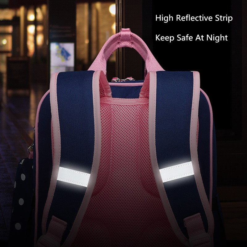 School Bag Elementary Kids Backpack Breathable Reflective - Image 3