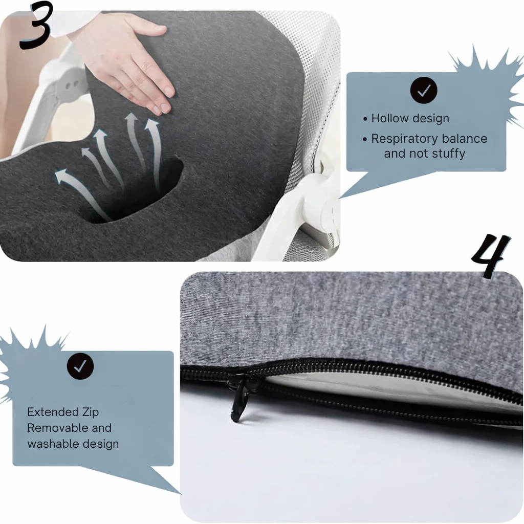 Seat Cushion for Office for Chair Ergonomic Foam - Image 5