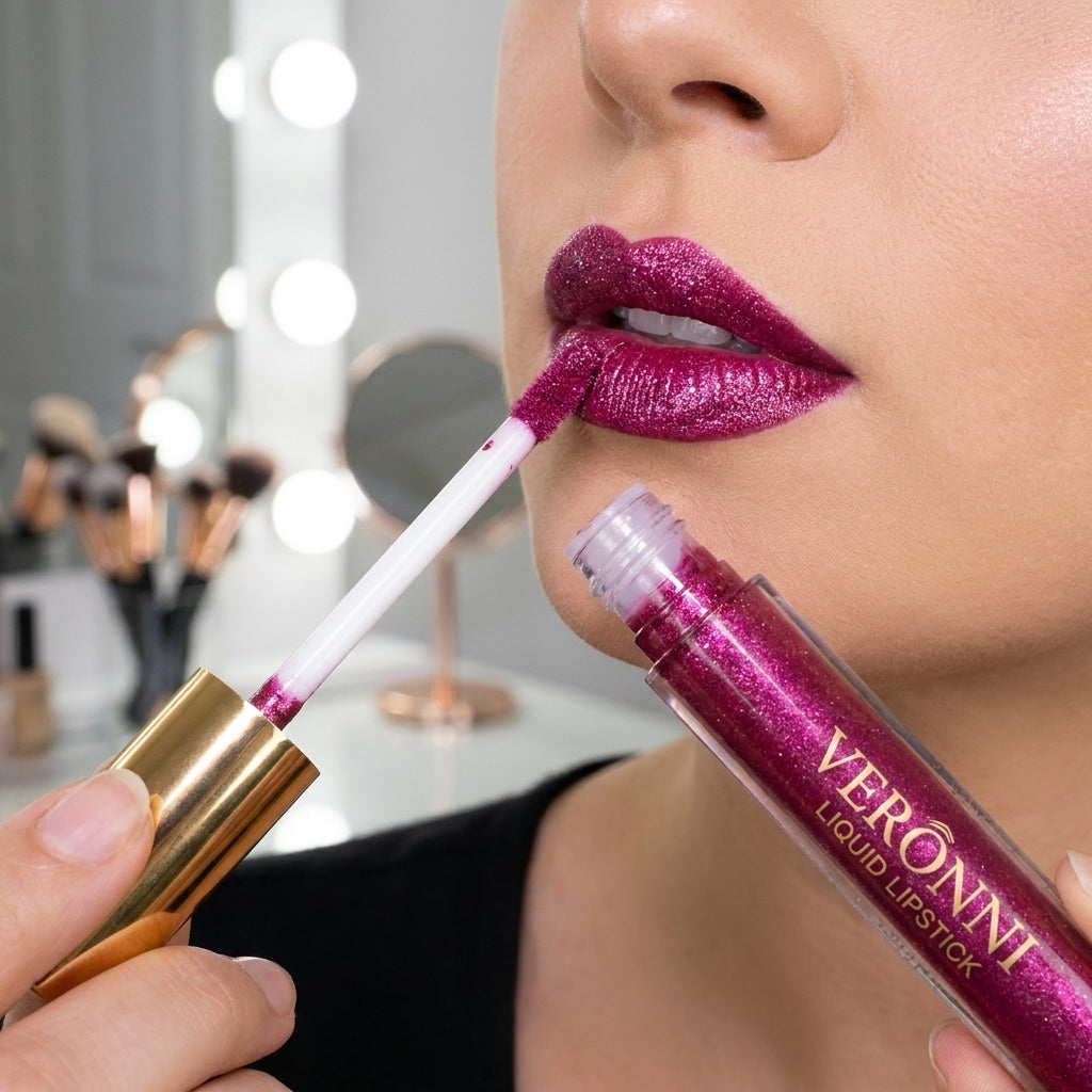 Liquid Lipstick Glitter Sparkle Shine Shimmer Makeup - Image 9