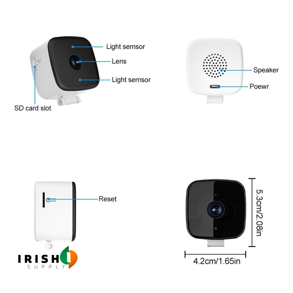 Smart Ai Window Security Camera With No Monthly Fees Record Directly To Sd Card Live Alerts And Motion Detection Crisp 2k Detail - Image 3