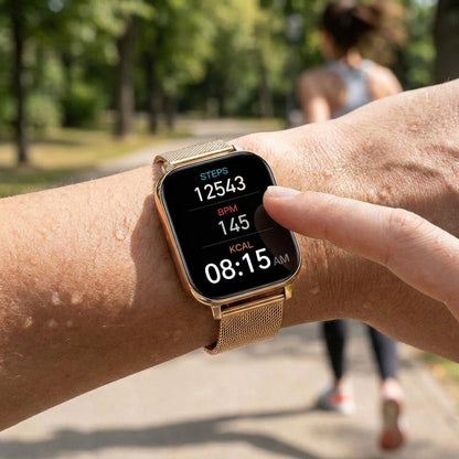 Wearable Fitness Tracker Tracking Smartwatch Watch Activity Step - Image 1