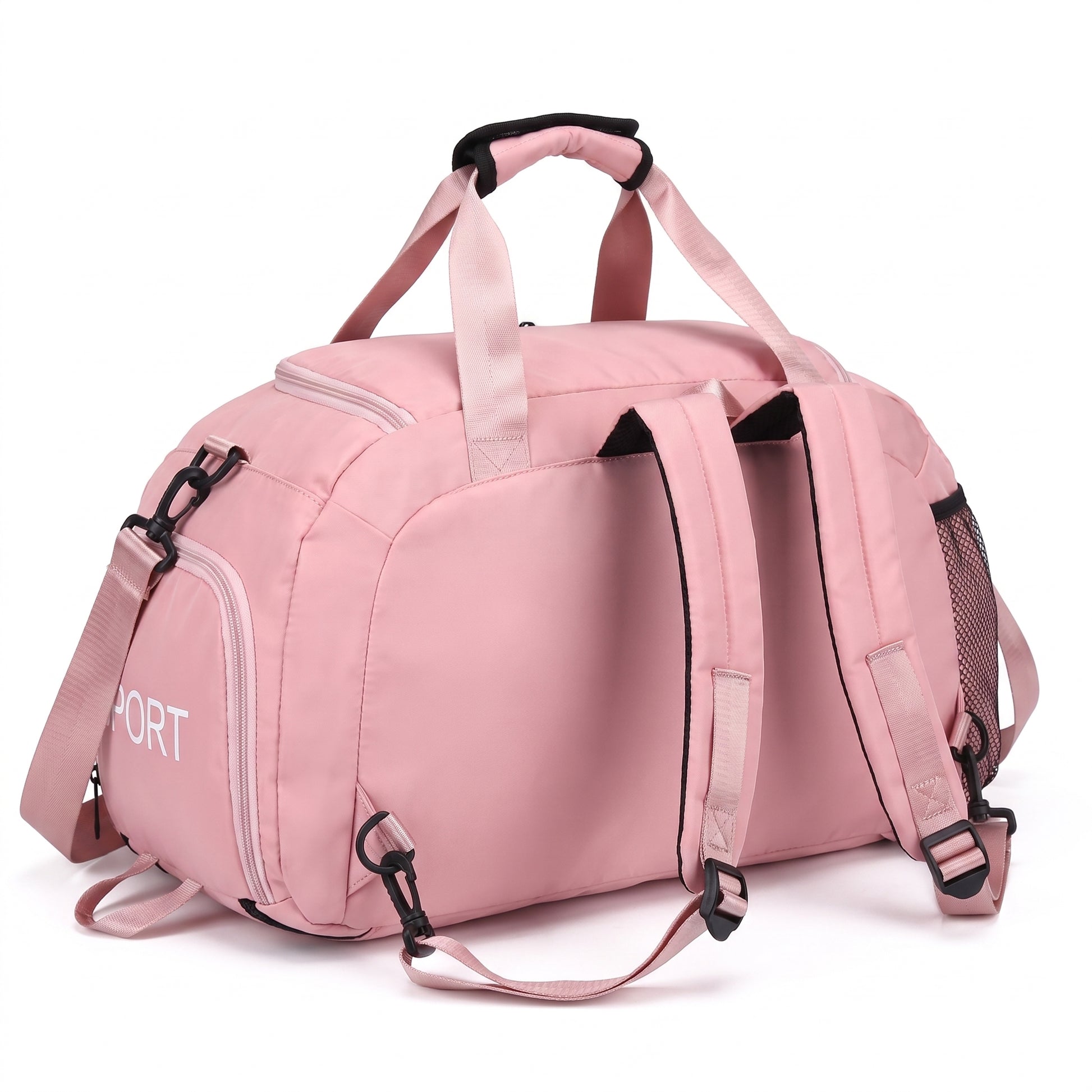 Gym Bag Travel Duffel Shoe Compartment Sports - angle