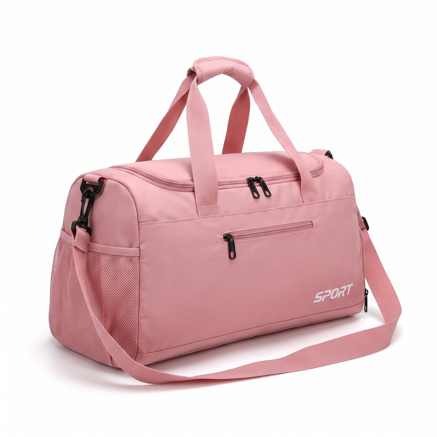 Gym Bag Travel Duffel Shoe Compartment Sports - angle