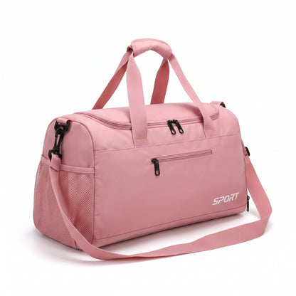 Gym Bag Travel Duffel Shoe Compartment Sports - angle