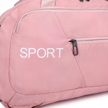 Gym Bag Travel Duffel Shoe Compartment Sports - detail