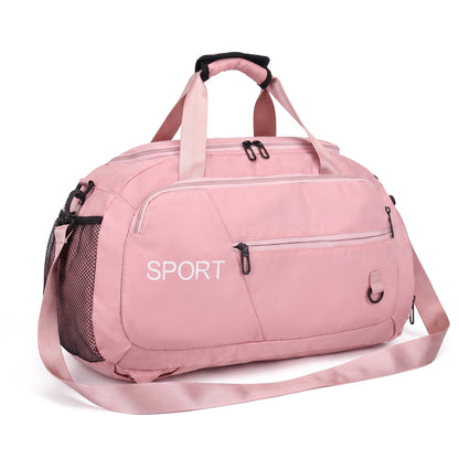 Gym Bag Travel Duffel Shoe Compartment Sports - studio