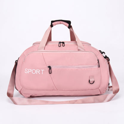 Gym Bag Travel Duffel Shoe Compartment Sports - studio