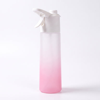 Water Bottle Spray Portable Sport Frosted Handle - angle