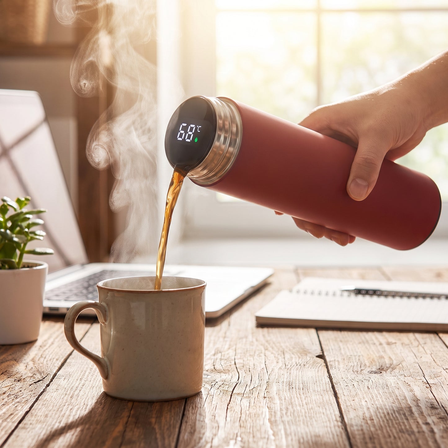 Smart Thermos Bottle Stainless Steel Insulated - Image 8