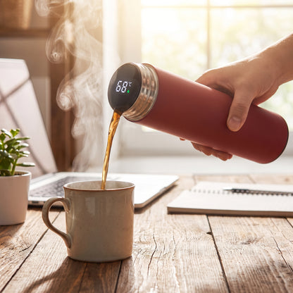 Smart Thermos Bottle Stainless Steel Insulated - Image 8