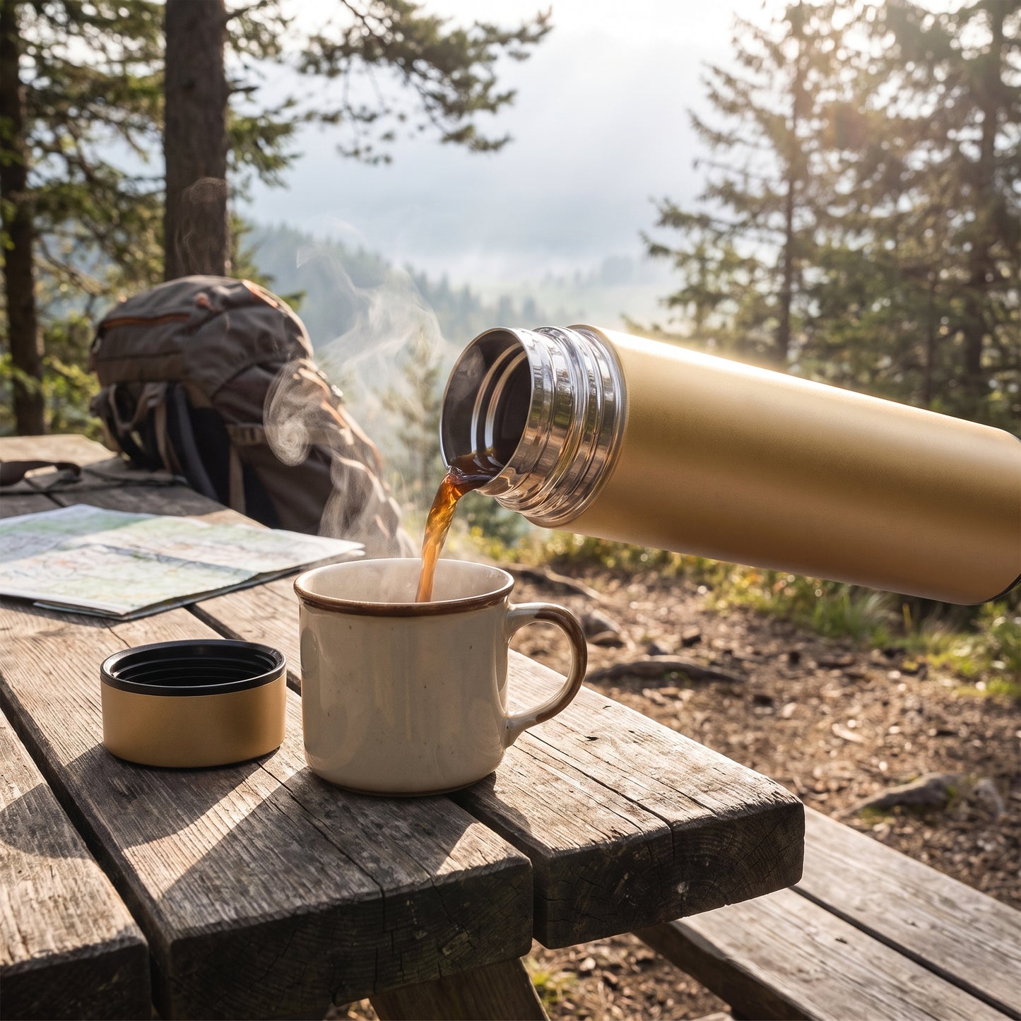 Smart Thermos Bottle Stainless Steel Insulated - hero