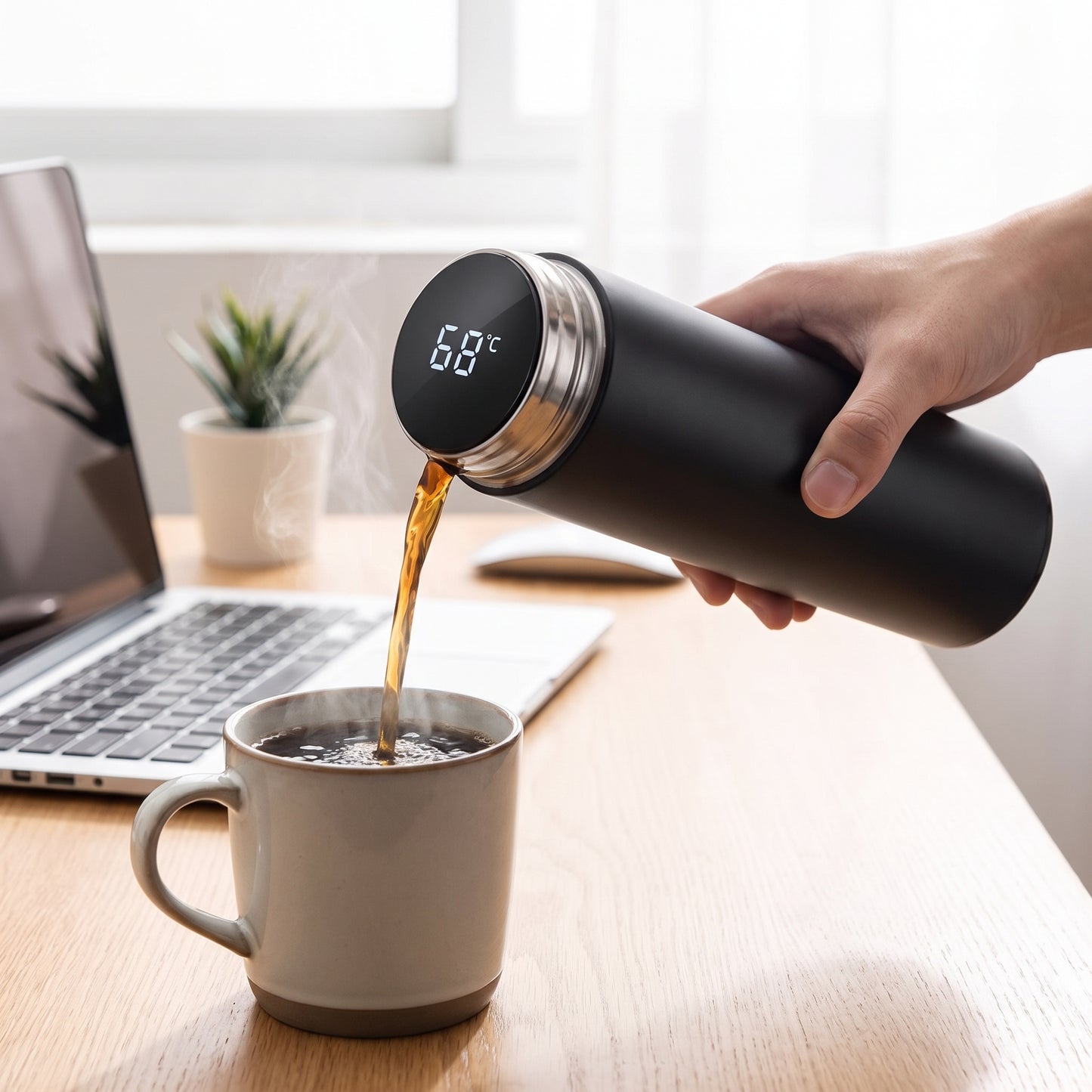 Smart Thermos Bottle Stainless Steel Insulated - Image 5