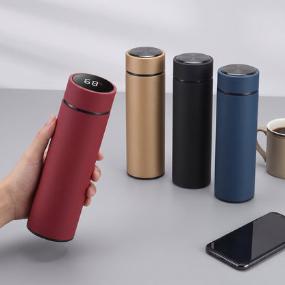Smart Thermos Bottle Stainless Steel Insulated - scale