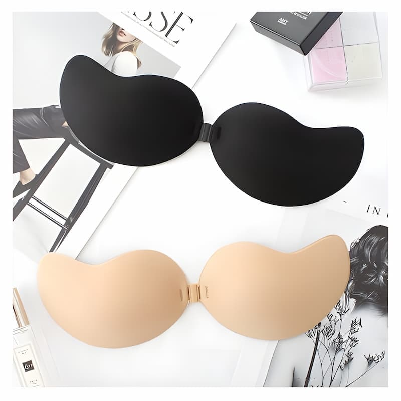Strapless Bra Push Up Sticky Silicone Front Clasp - Image 10