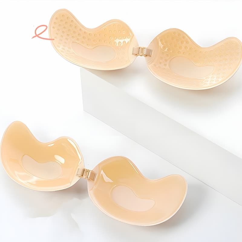Strapless Bra Push Up Sticky Silicone Front Clasp - Image 9