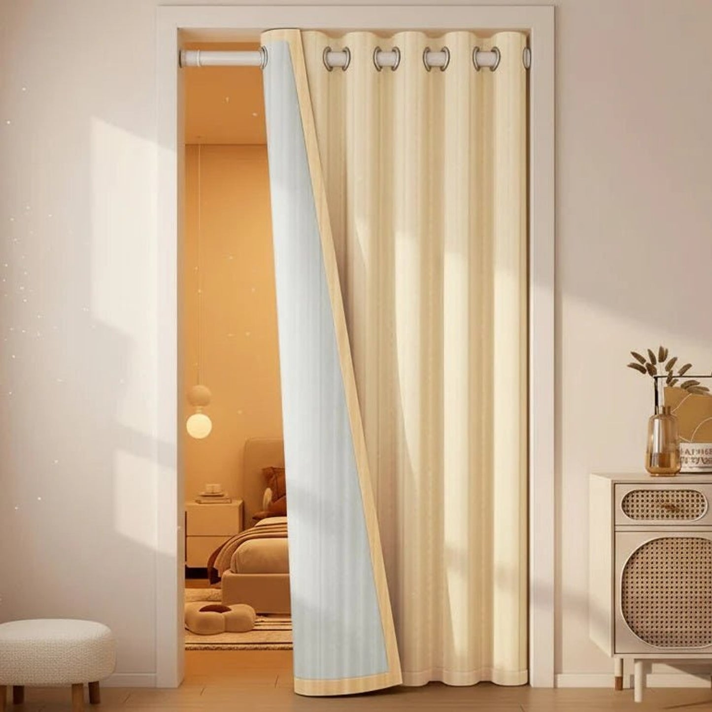Thermal Curtain Heavy Climate-Insulated Winter For Warmth And Comfort - Image 1