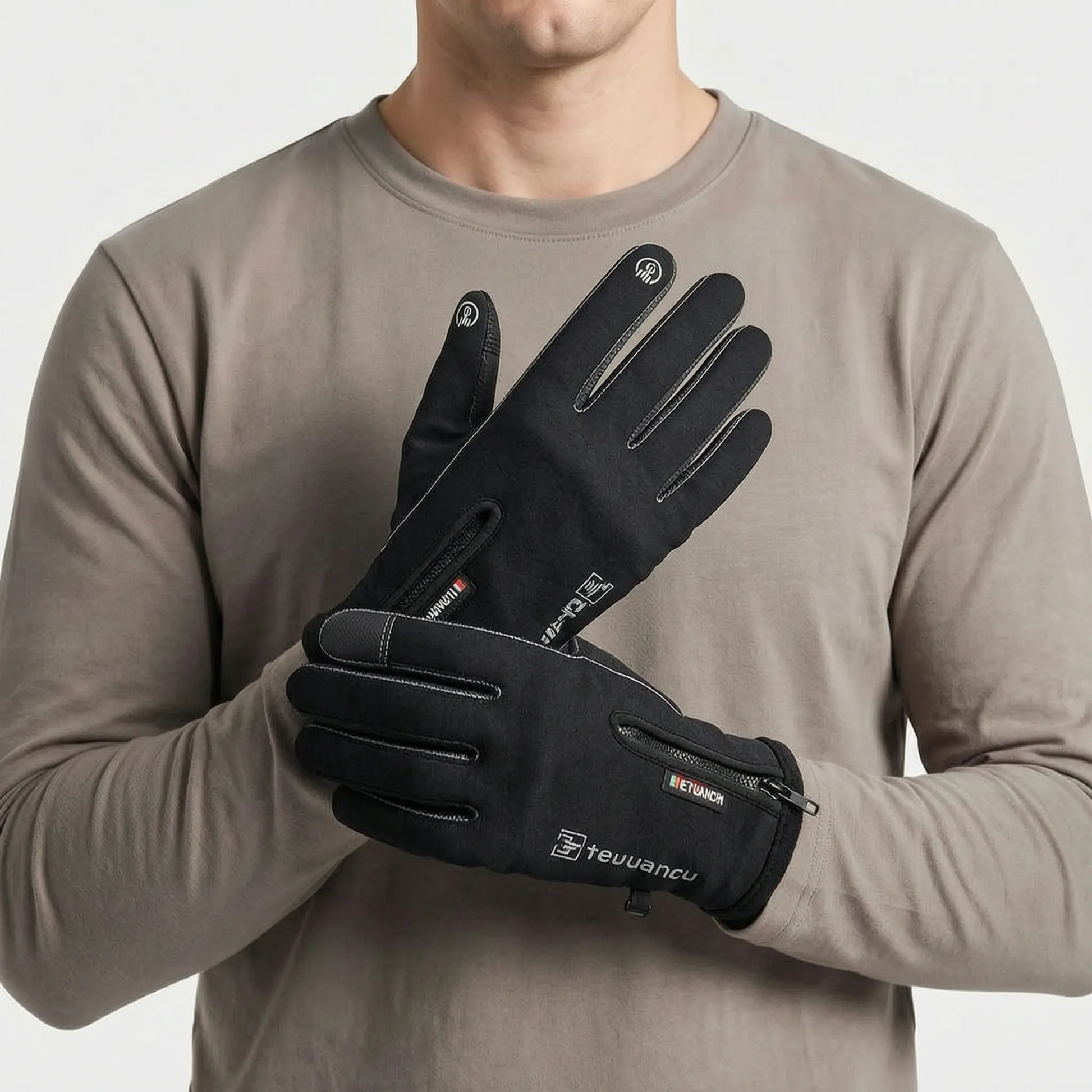Thermal Fishing Gloves Water-Resistant Maintain Warmth And Dexterity In Cold Damp Conditions - Image 3
