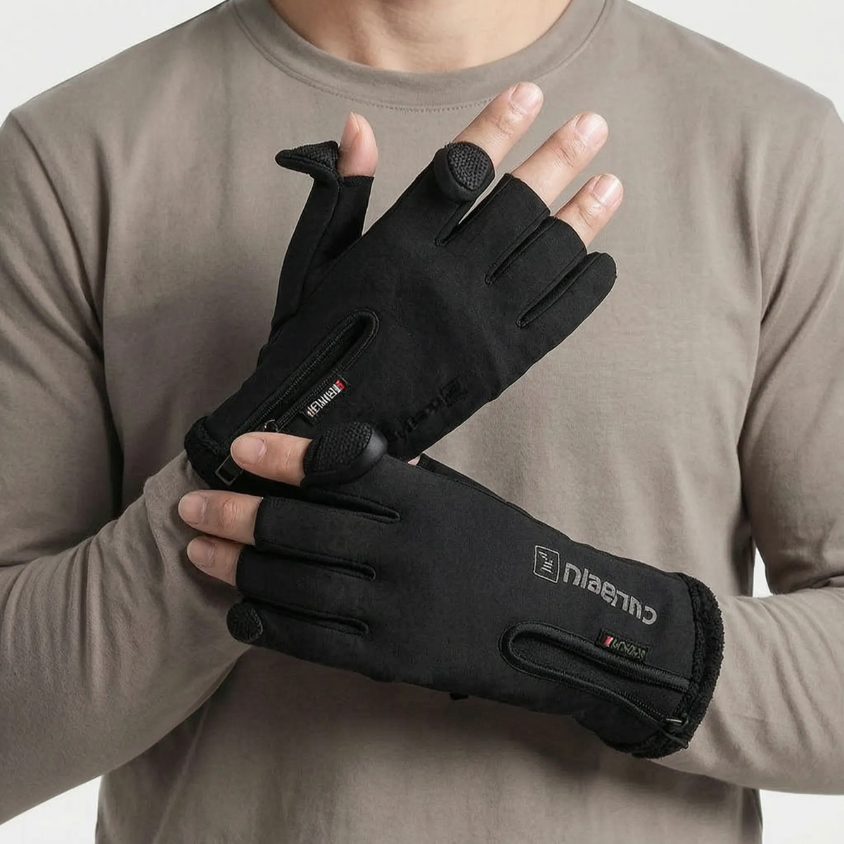 Thermal Fishing Gloves Water-Resistant Maintain Warmth And Dexterity In Cold Damp Conditions - Image 4