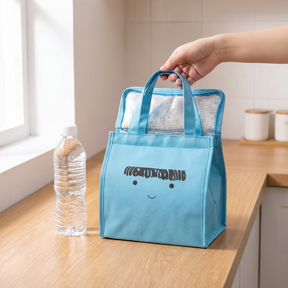 Lunch Bag Tote Cooler Insulated Cartoon - scale