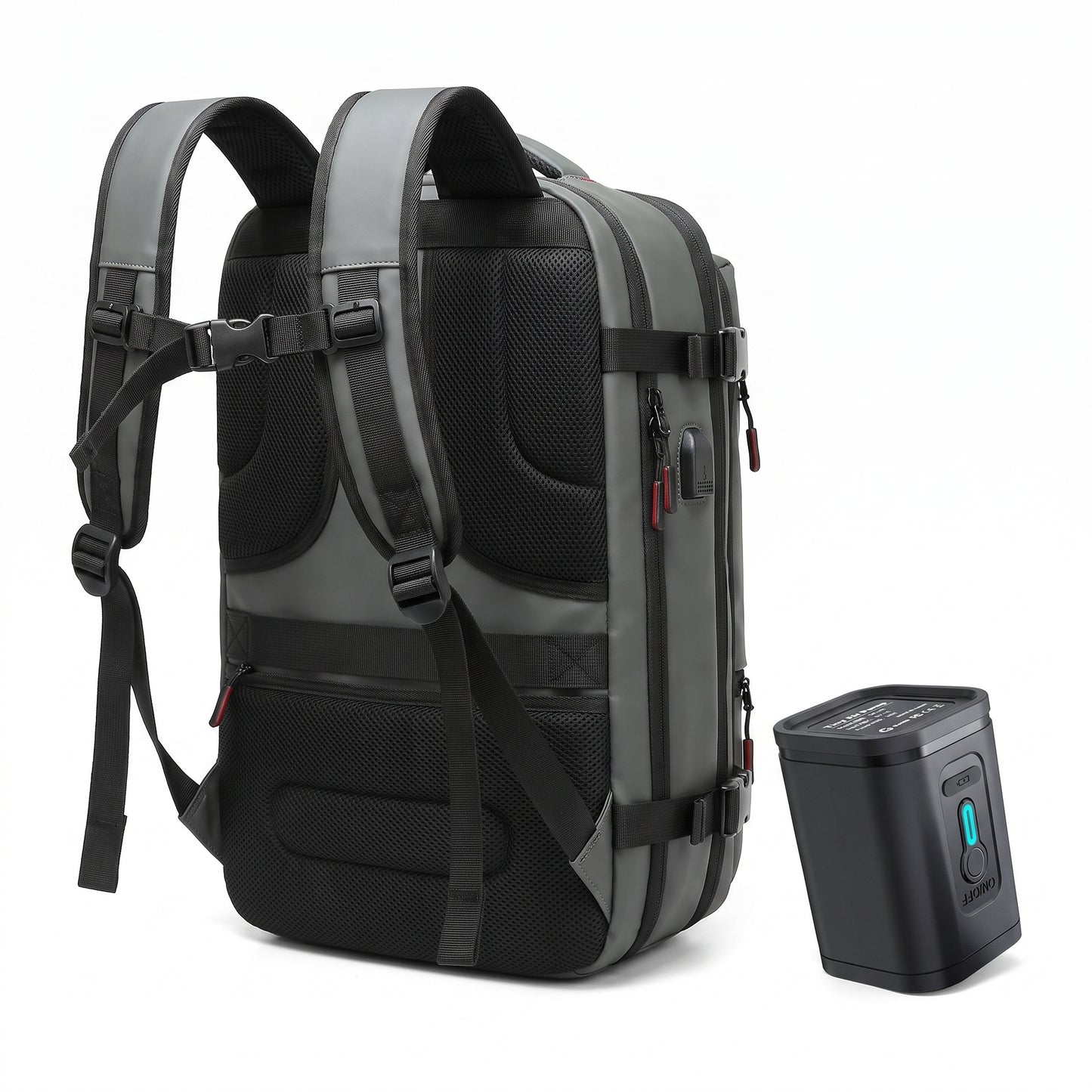 Backpack Travel Durable Vacuum Compression Laptop 17-Inch - angle