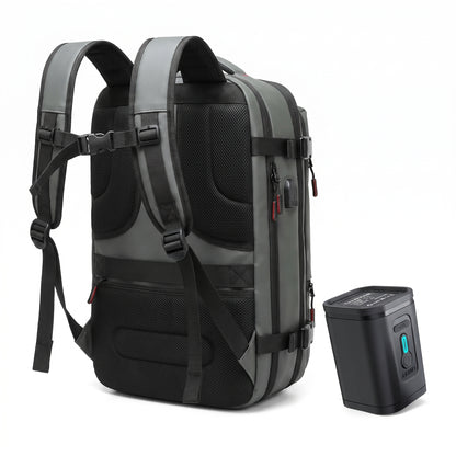 Backpack Travel Durable Vacuum Compression Laptop 17-Inch - angle