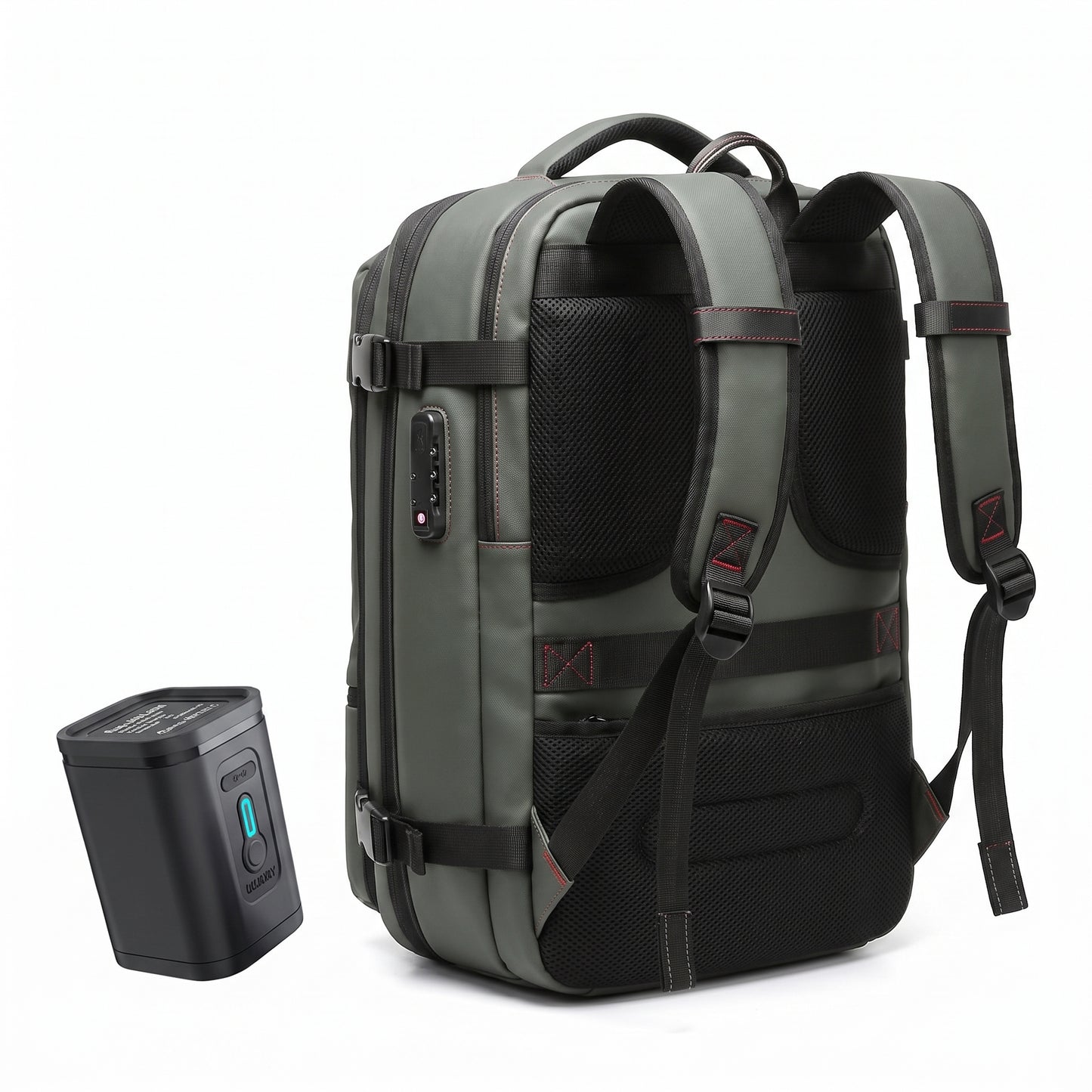 Backpack Travel Durable Vacuum Compression Laptop 17-Inch - angle