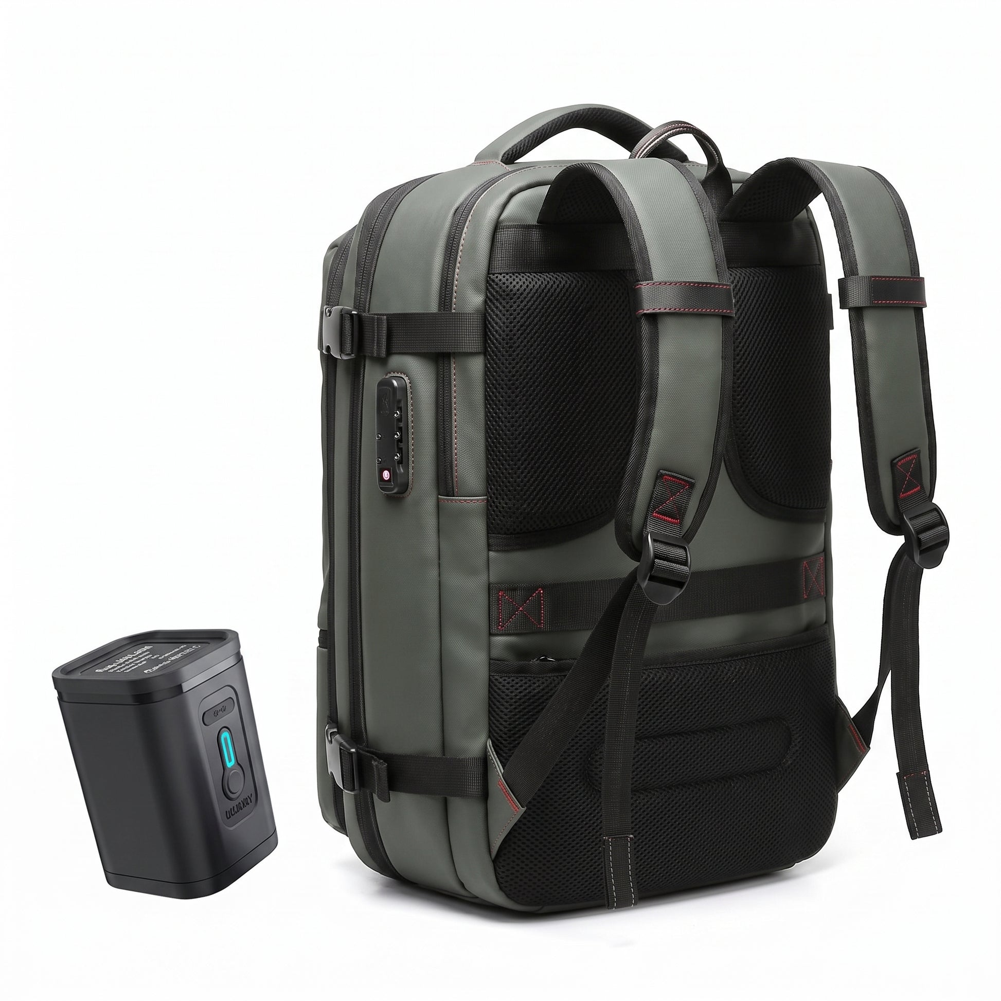 Backpack Travel Durable Vacuum Compression Laptop 17-Inch - angle