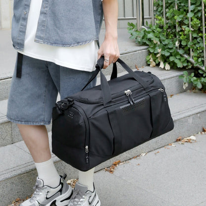 Travel Duffel Bag Sporty With Insulated Interior Compartment - Image 5