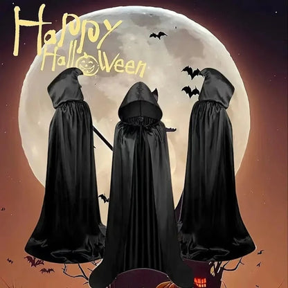 Unisex Hooded Cape for Halloween Cosplay - Image 5