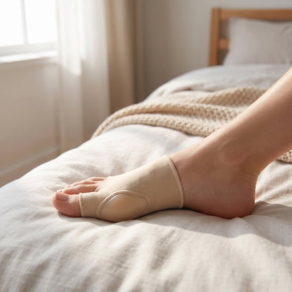 Toe Straightener Separator Bunion Cushion Fabric Sleeve - Image 1