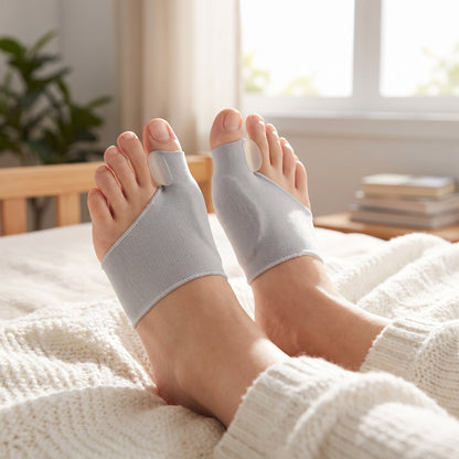 Toe Straightener Separator Bunion Cushion Fabric Sleeve - Image 6