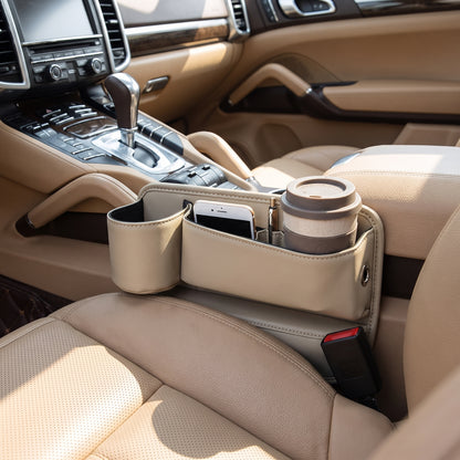 Car Storage Interior Seat Gap Filler Organizer Cup Holder - Image 25
